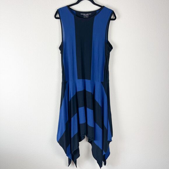 Derek Lam X Athleta Dress Womens Medium Asymmetrical Stretchy Modal - Picture 1 of 11